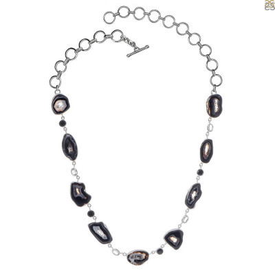Black Agate Necklace: The Enigmatic Stone: 