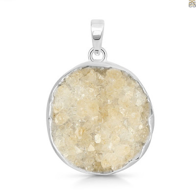 Buy Natural Druzy Pendants At Wholesale Prices from Rananjay Exports: 