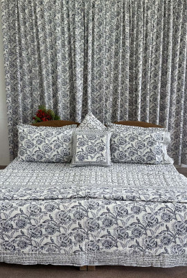 Elevate Your Bedroom Décor: Discover the Artistry of Soma Block Prints' Quilts Online: 