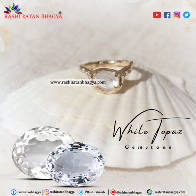 Shop Natural White Topaz Stone Online at Best Price: 