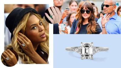 Emerald Cut Engagement Rings for Bold Souls: 