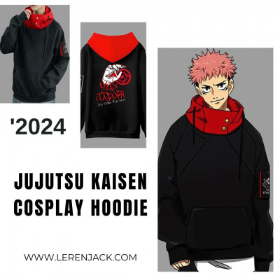 Jujutsu Kaisen Cosplay Hoodie: 
