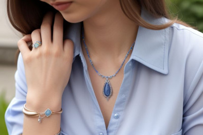 The Blue Lace Agate Collection: 