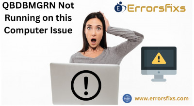 QBDBMGRN Not Running on this Computer Issue: 