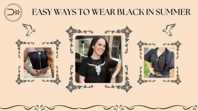 Easy Ways To Wear Black In Summer - Heels N Spurs: 