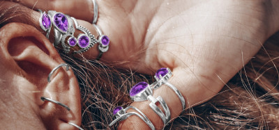 Discover our beautiful Amethyst Jewelry Online at Sagacia Jewelry: 