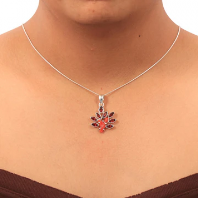 Explore Vibrant Martian Energy: Red Coral Jewelry: 