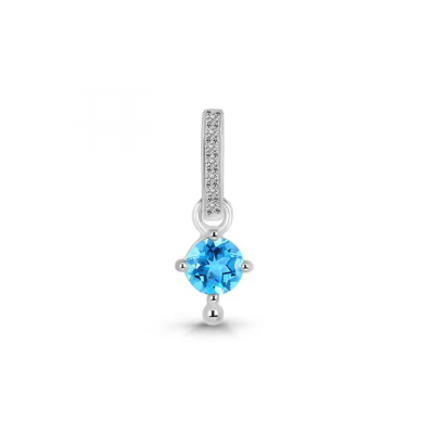 How To Pick Swiss Blue Topaz Jewelry That'll Complement Your Wedding Dress: 