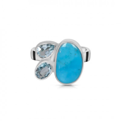 Rustic Elegance: Rough Turquoise Jewels: 