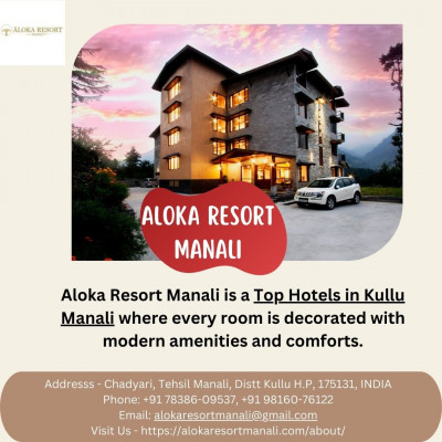 Top Hotels in Kullu Manali: 