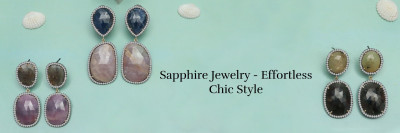 Effortless Glamour: Sapphire Jewelry for Effortlessly Chic Style: 