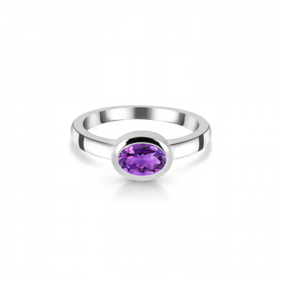 Unravel The Top Trends In Dainty Amethyst Ring Designs: 