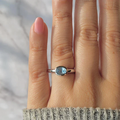 Sparkle in Style: Top 10 Dainty Blue Topaz Rings You Can't Miss: 