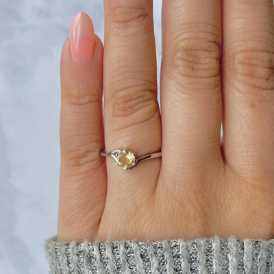 Citrine Ring Trends That Will Dominate Fashion Circles: 