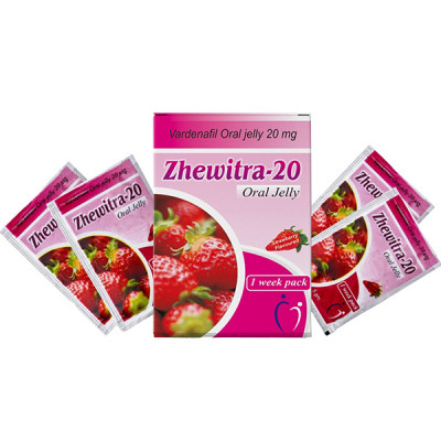 Zhewitra 20 mg Vardenafil Oral Jelly price in California: 