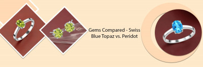 Swiss Blue Topaz vs Peridot: 