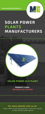 Solar Power Plants Manufacturers: 