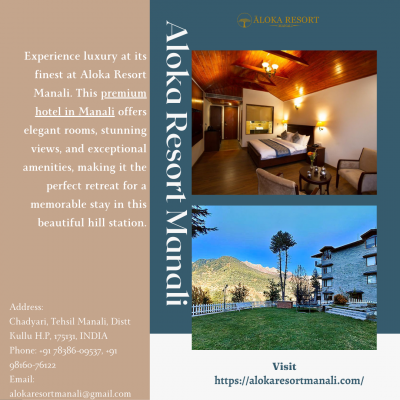 Premium Hotel in Manali: 