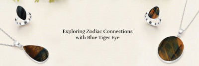 Celestial Guardian: Exploring Blue Tiger Eye's Connection with Zodiac Signs: 
