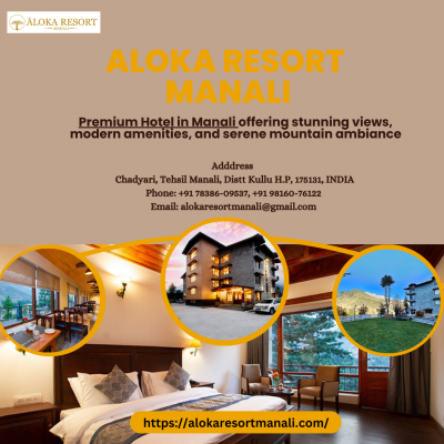 Premium Hotel in Manali: 