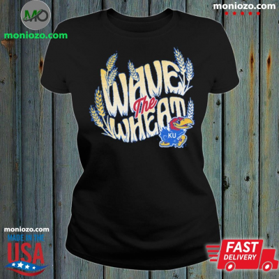 Design KU Wave the Wheat Shirt: 