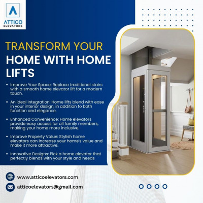 Transform your home with Home Lifts: 