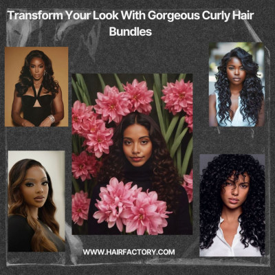 Transform Your Look With Gorgeous Curly Hair Bundles: 