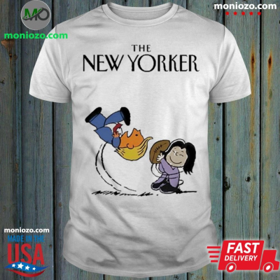 Official Annie For Truth The New Yorker Kamala Harris And Donald Trump Peanuts Shirt: 