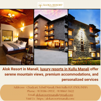Luxury Resorts in Kullu Manali: 