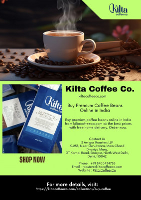 Buy Premium Coffee Beans Online in India: 