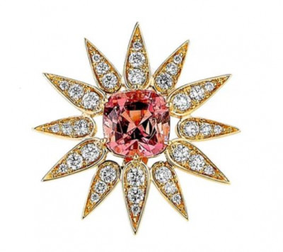 Sunburst Lapel Pin: 