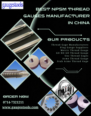 Top NPSM Thread Gauges Available Now: 