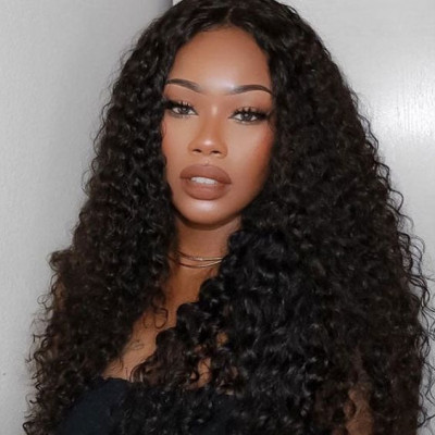 Deep Curly Hair - Defined Waves with Natural Bounce: 