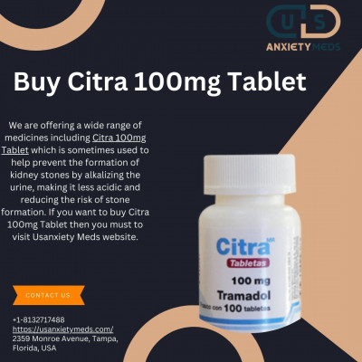 Buy Citra 100mg Tablet: 