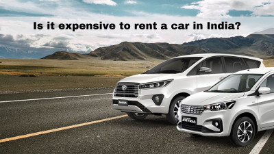 Is it expensive to rent a car in India?: 