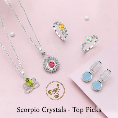 Scorpio Birthstones Meaning, History, Uses & Benefits - Top Crystals for Scorpio: 