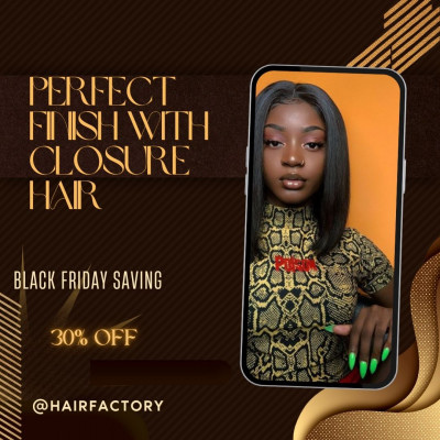 Perfect Finish With Closure Hair: 
