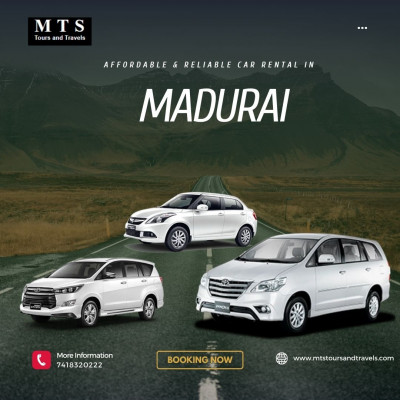 Book Your Madurai Car Rental Today with MTS Tours and Travels: 