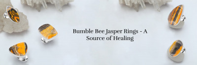 Embracing Bravery: The Healing Energy of Bumble Bee Jasper Rings: 