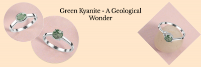 Nature's Embrace: Green Kyanite Bracelet: 