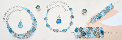 Seafoam Agate Jewelry: Elegant Pieces Inspired by the Ocean's Tranquility: 