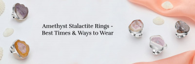 Amethyst Stalactite Ring Etiquette - When and How to Wear Your Precious Pieces: 