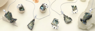 Crystal Wonders: The Bold Artistry of Bismuth Jewelry: 