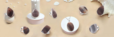 Exquisite Botswana Agate Jewelry: Nature's Artistry in Every Piece: 