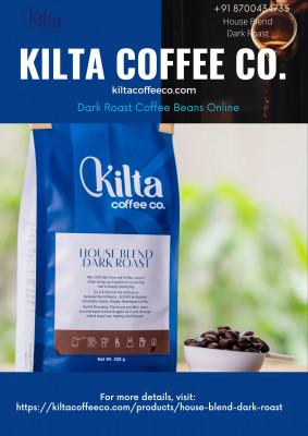 Dark Roast Coffee Beans: 