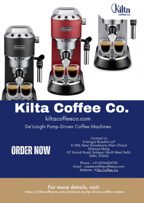 De'Longhi Pump-Driven Coffee Machines: 
