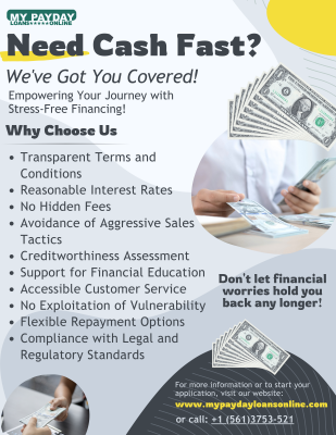 Transparency in Lending Starts with My Payday Loans Online: 