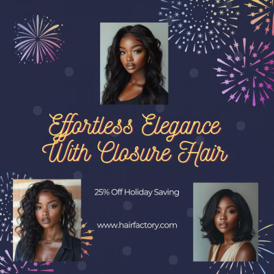 Effortless Elegance With Closure Hair: 
