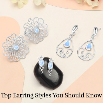 Types of Earrings - Styles You Need to Know: 