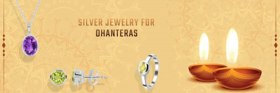 Sterling Silver Jewelry Assortment for Diwali Celebration: 